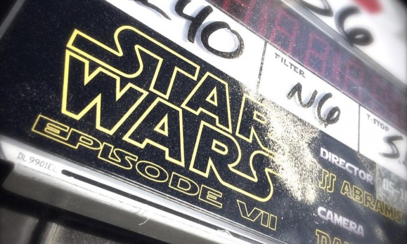 Star Wars Episode VII - Clap de plateau