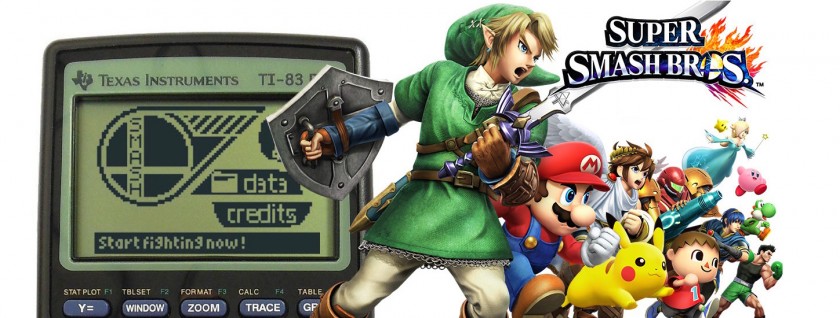 Super Smash Bros - Calculatrice TI 83 Plus