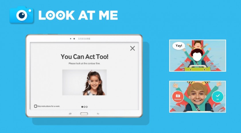 Look At Me - Application Samsung -  Interactive Camera App for Children with Autism