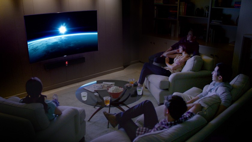 Samsung - Visionnement Film Television Courbe 4K UHD