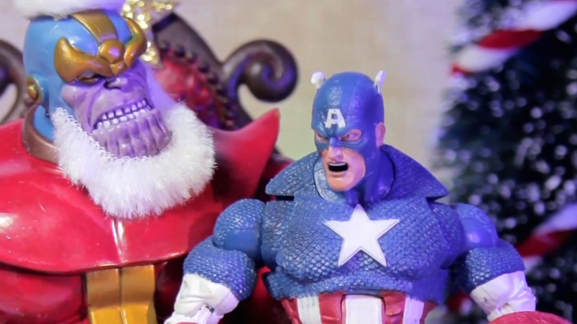 holiday spectacular marvel superheroes - Thanos Santa