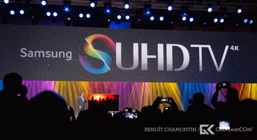CES 2015 - Conference Samsung - SUHDTV 4K