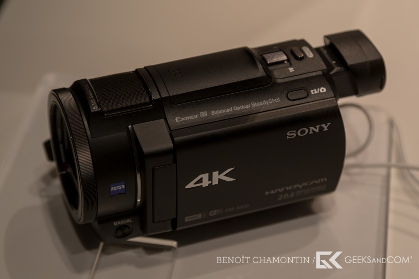 CES 2015 - Conference Sony - Handycam 4K