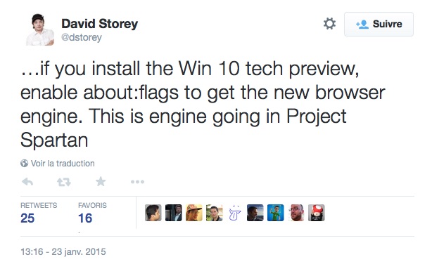 David Storey - Spartan Technical Preview Windows 10
