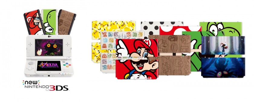 nintendo new 3ds - coque personnalisable