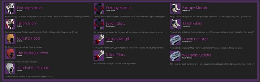 Equipements légendaires pour Arcanistes