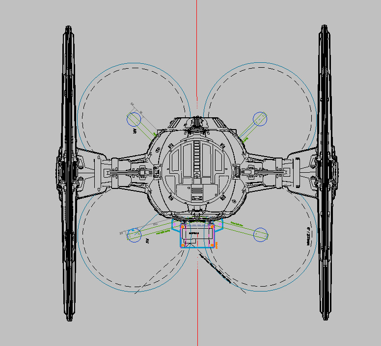 Drone TIE Fighter Star Wars