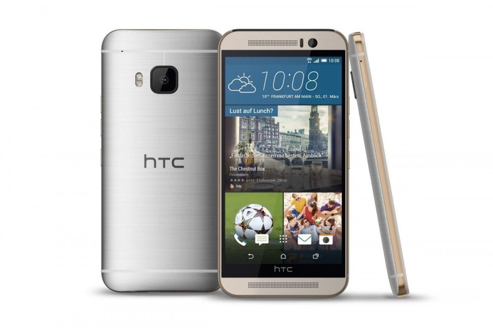 HTC One M9 - Version Argent et Or 1