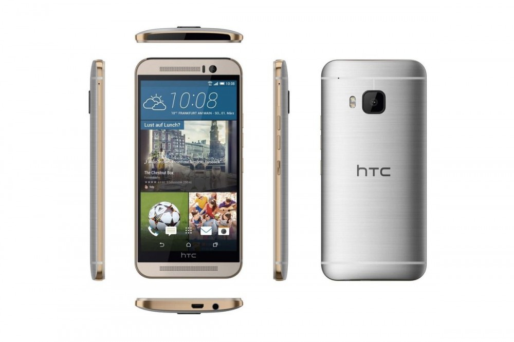 HTC One M9 - Version Argent et Or