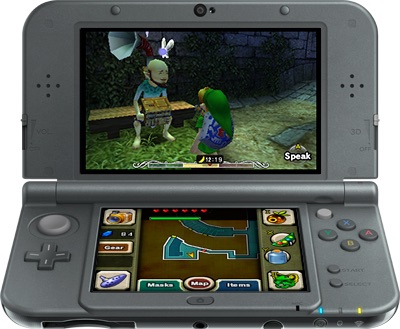 The Legend of Zelda Majoras mask 3d - New Nintendo 3DS