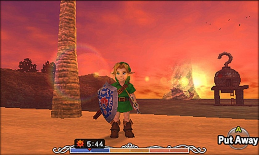 The Legend of Zelda Majoras mask 3d Nintendo 3DS Gameplay 1
