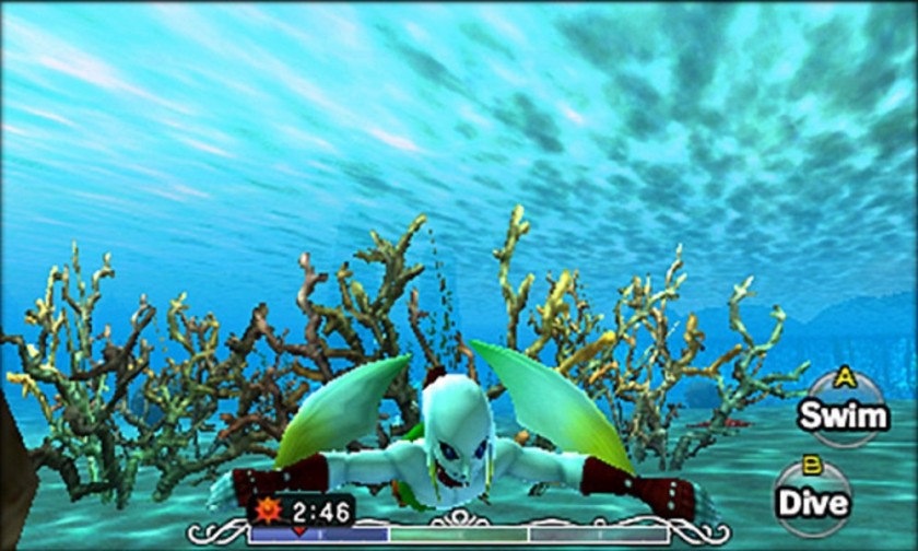 The Legend of Zelda Majoras mask 3d Nintendo 3DS Gameplay 2