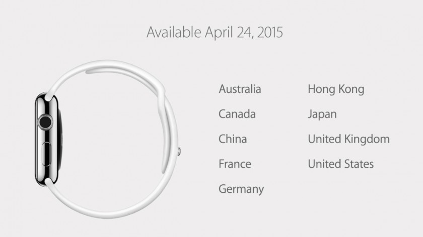 Apple Watch - Conference Spring Forward 1