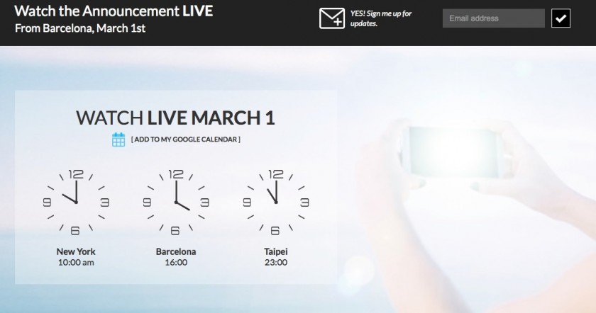 HTC One M9 - Evenement Mobile World Congress 2015