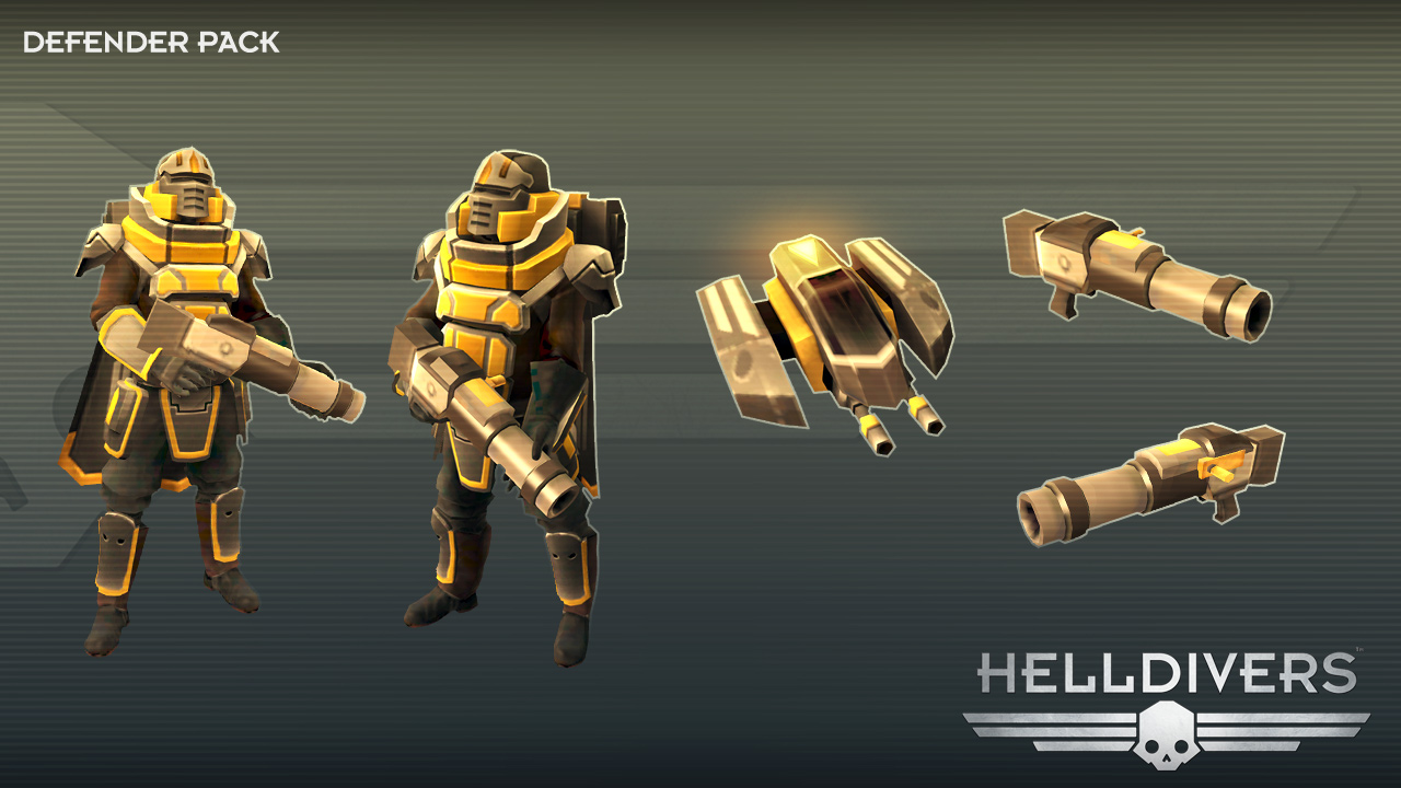 Helldivers Defender Pack