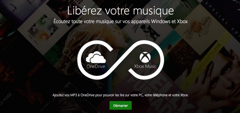 Microsoft Xbox Music OneDrive