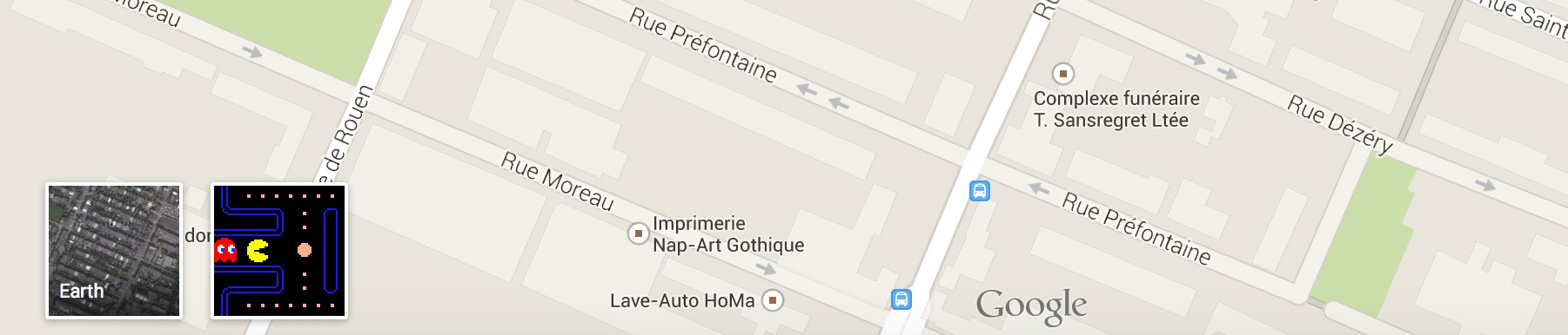 Pacman - Google Maps 1