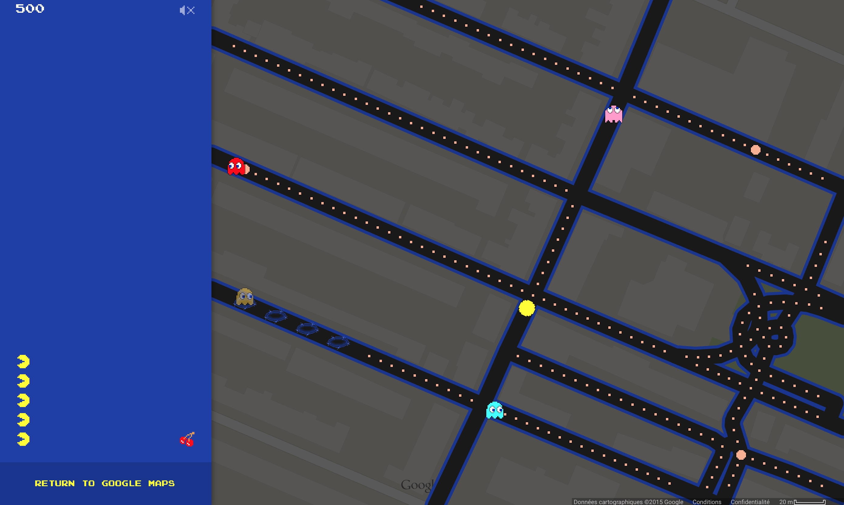 Pacman - Google Maps