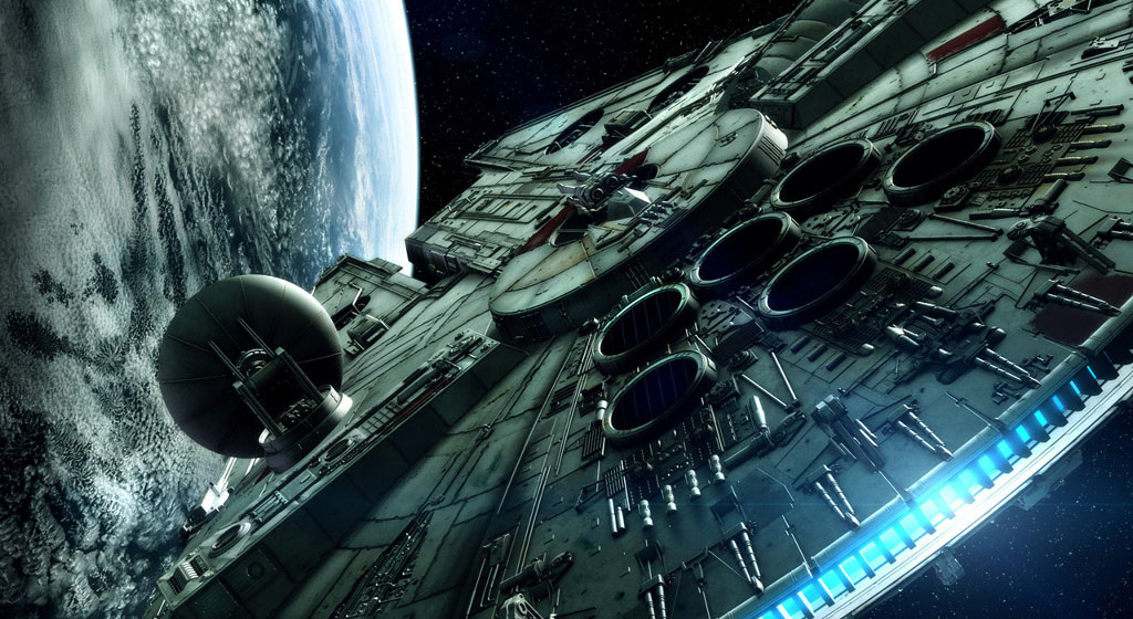 Star Wars -Millenium Falcon Render