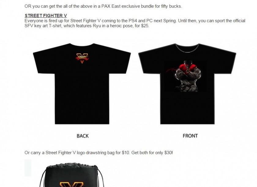 Street Fighter V - Pax East 2015