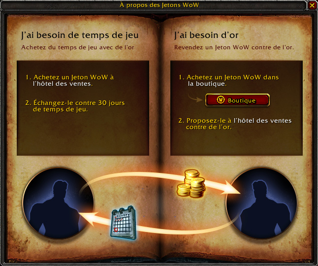 World of Warcraft - Jeton WoW Token
