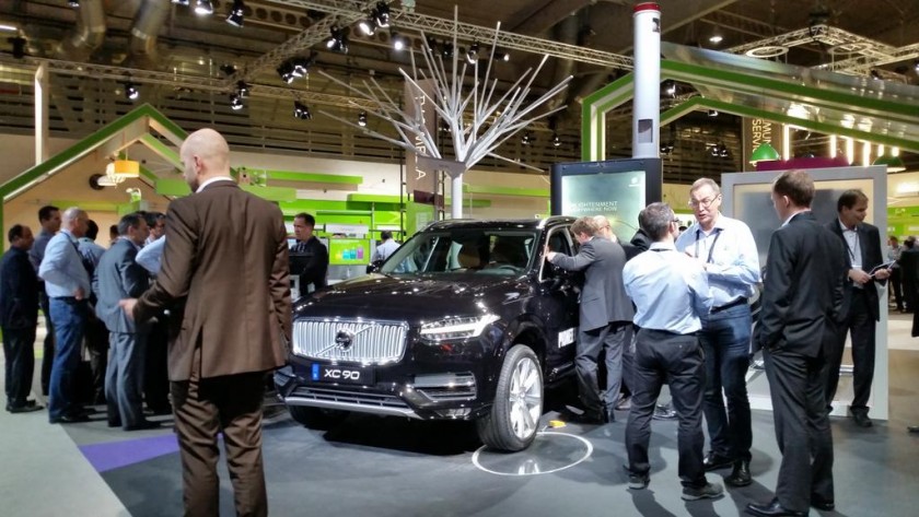 connected cars - Volvo Ericsson - Mobile World Congress 2015