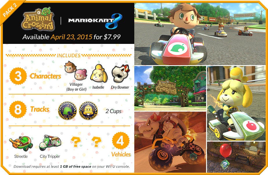 Animal Crossing X Mario Kart 8 DLC
