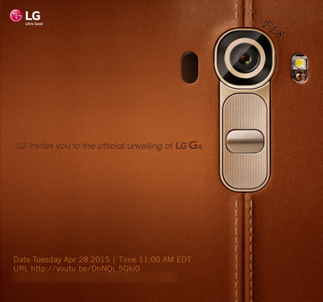 Invitation LG G4