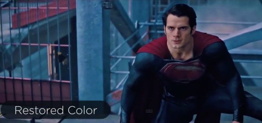 Man Of Steel - Superman - Restored Color