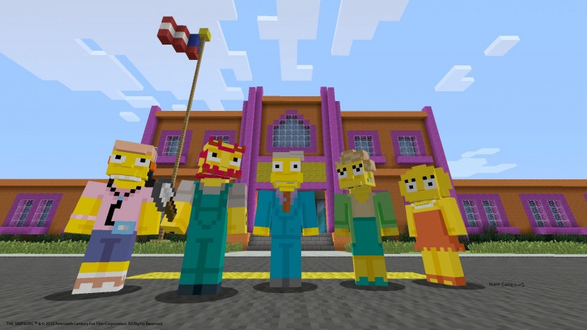Minecraft-The-Simpsons-Pack-DLC