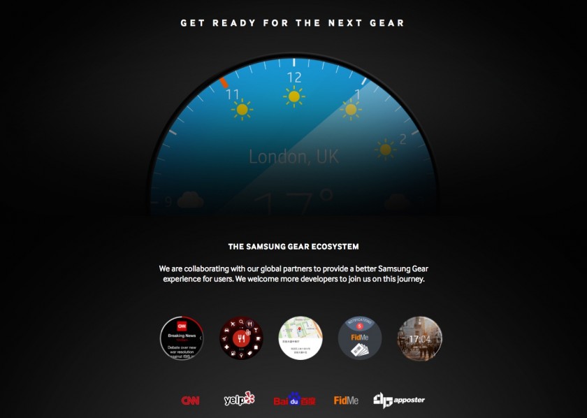 Samsung - Gear Next Generation SDK