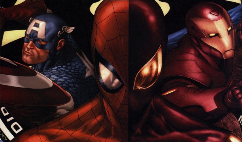 Spiderman - Captain America - Iron Man - Avengers