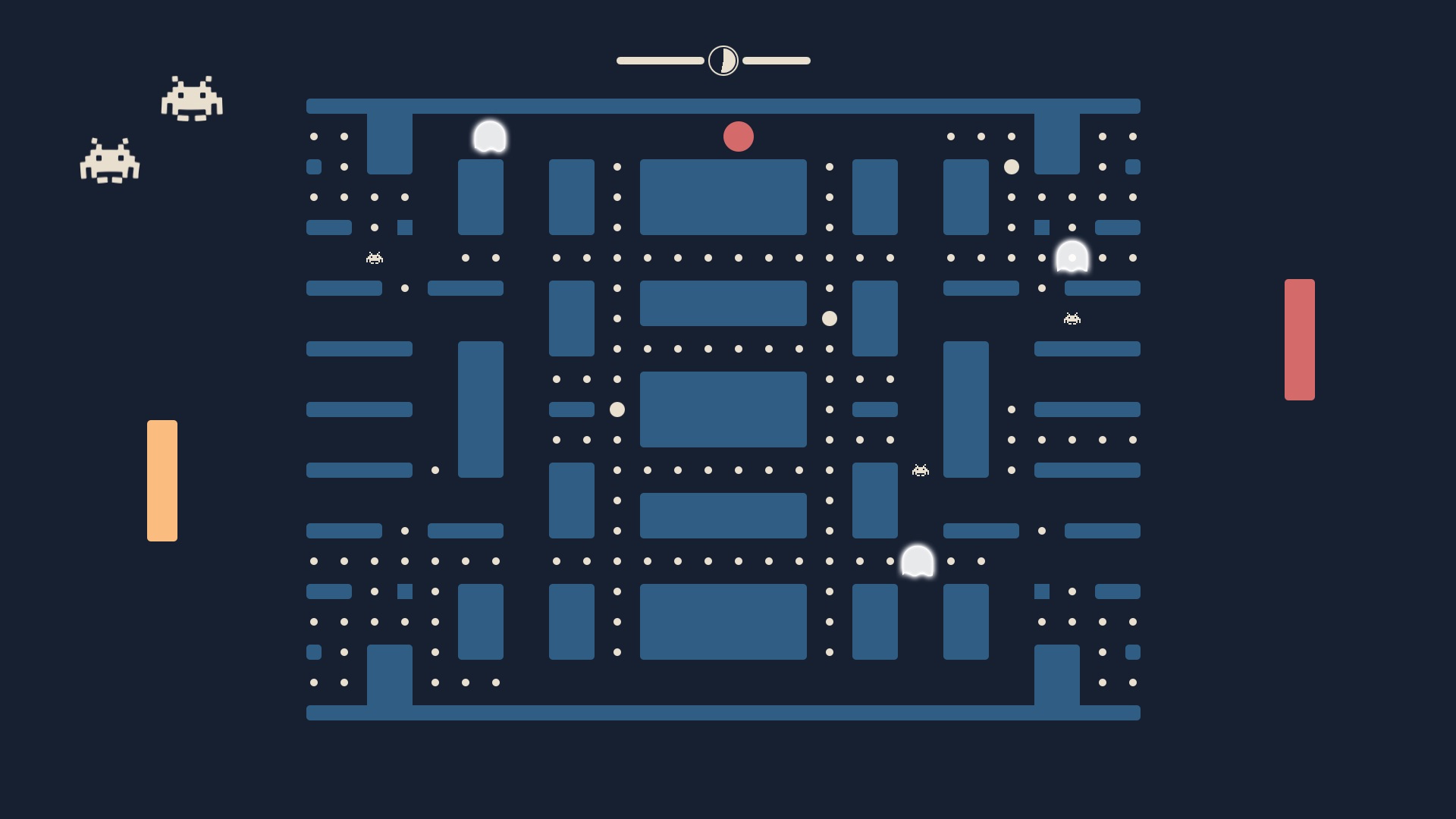 pacapong -  Pacman Pong et Space Invaders