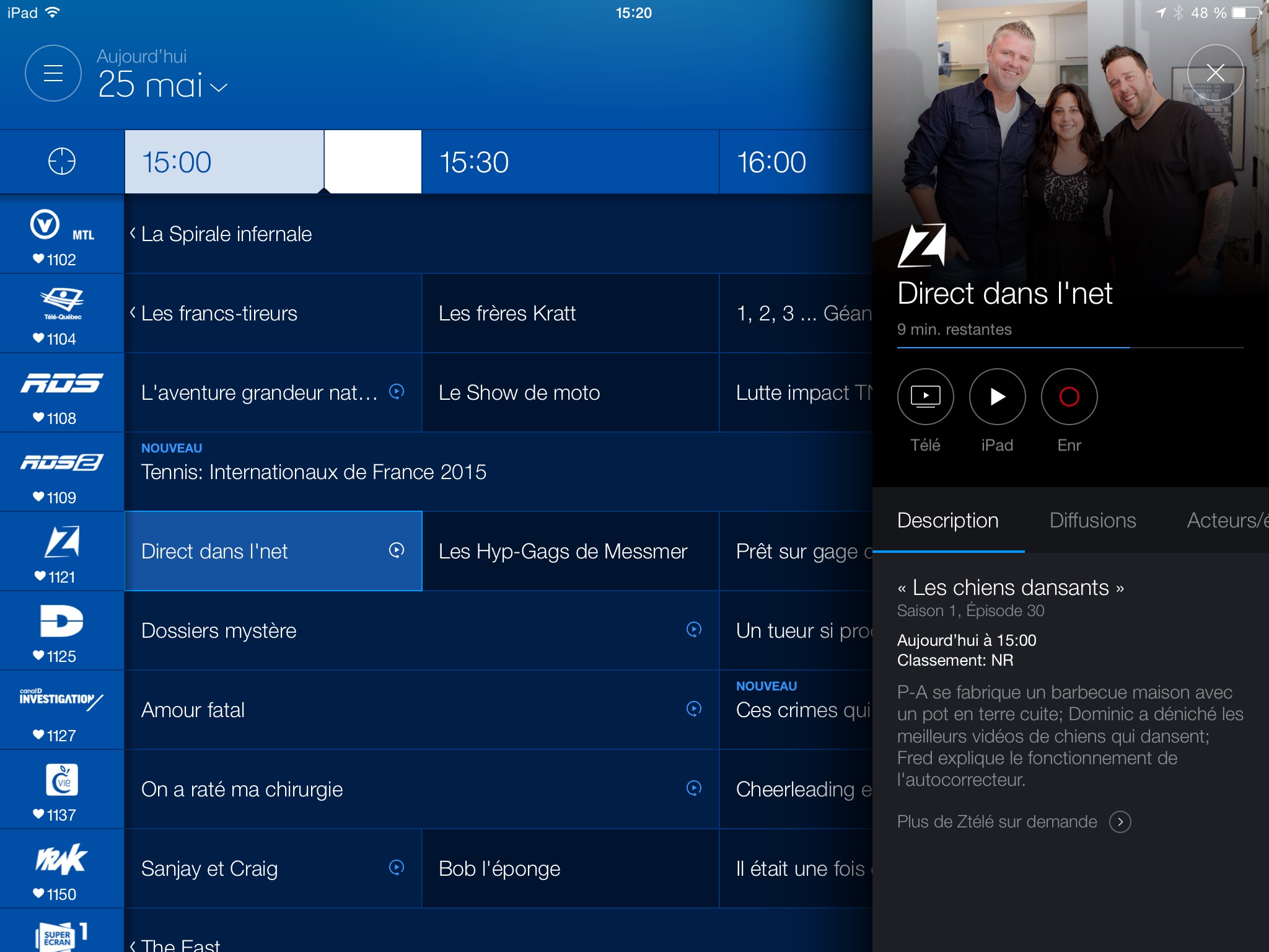 Bell lance sa nouvelle application Bell Télé Fibe pour tablettes et
