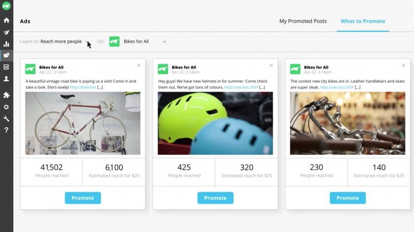 Hootsuite - Publicite Facebook