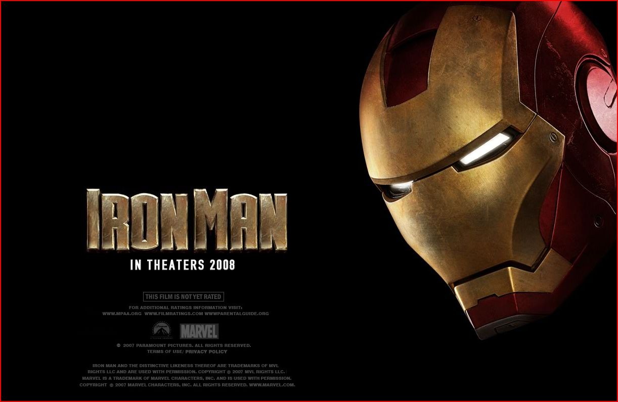 Ironman 1 poster