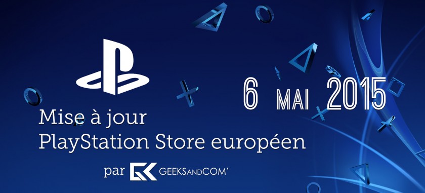 MaJ PS Store 6 mai 2015
