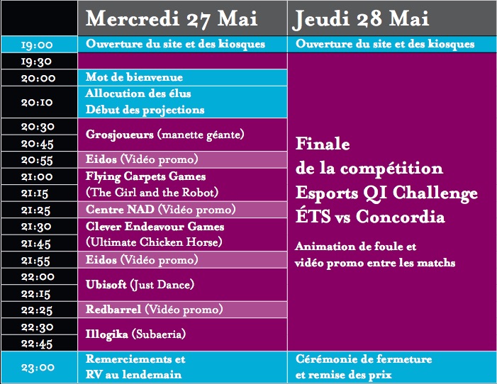 Programme QI Challenge 2015