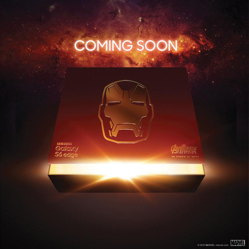 Samsung galaxy s6 edge edition iron man - Boite