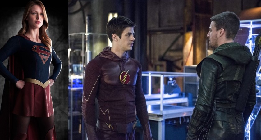 Supergirl Arrow Flash CBS CW DC Comics