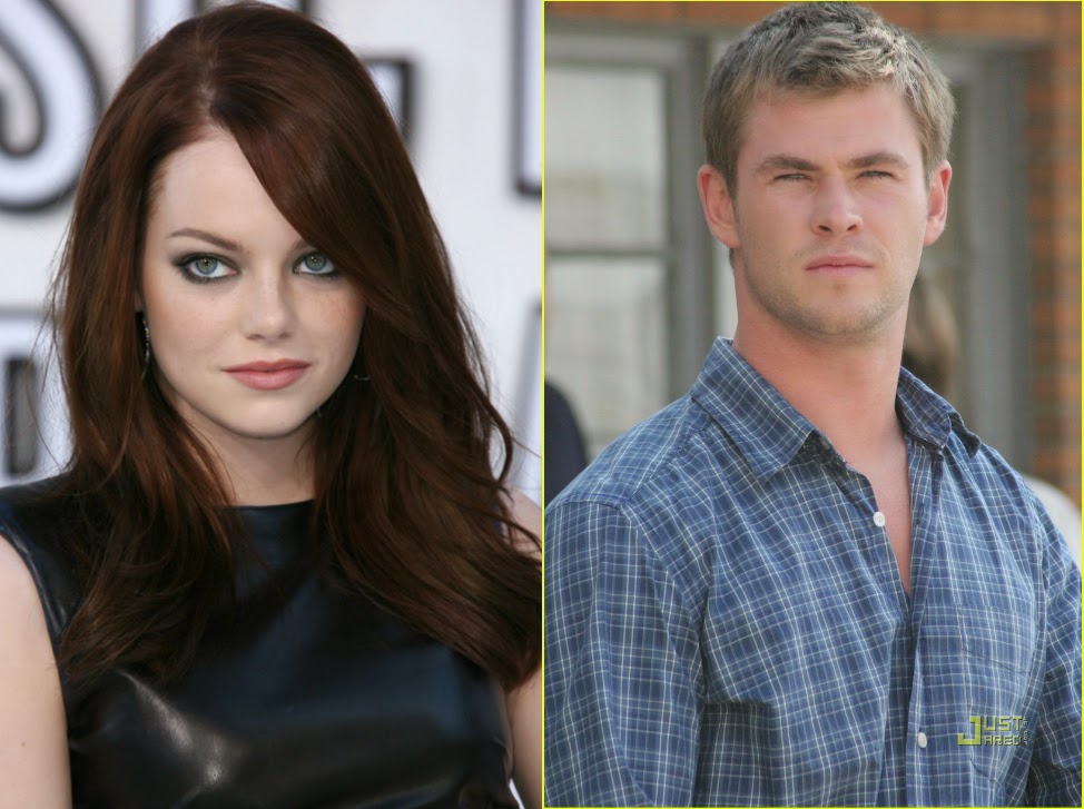 Emma Stone Chris Hemsworth