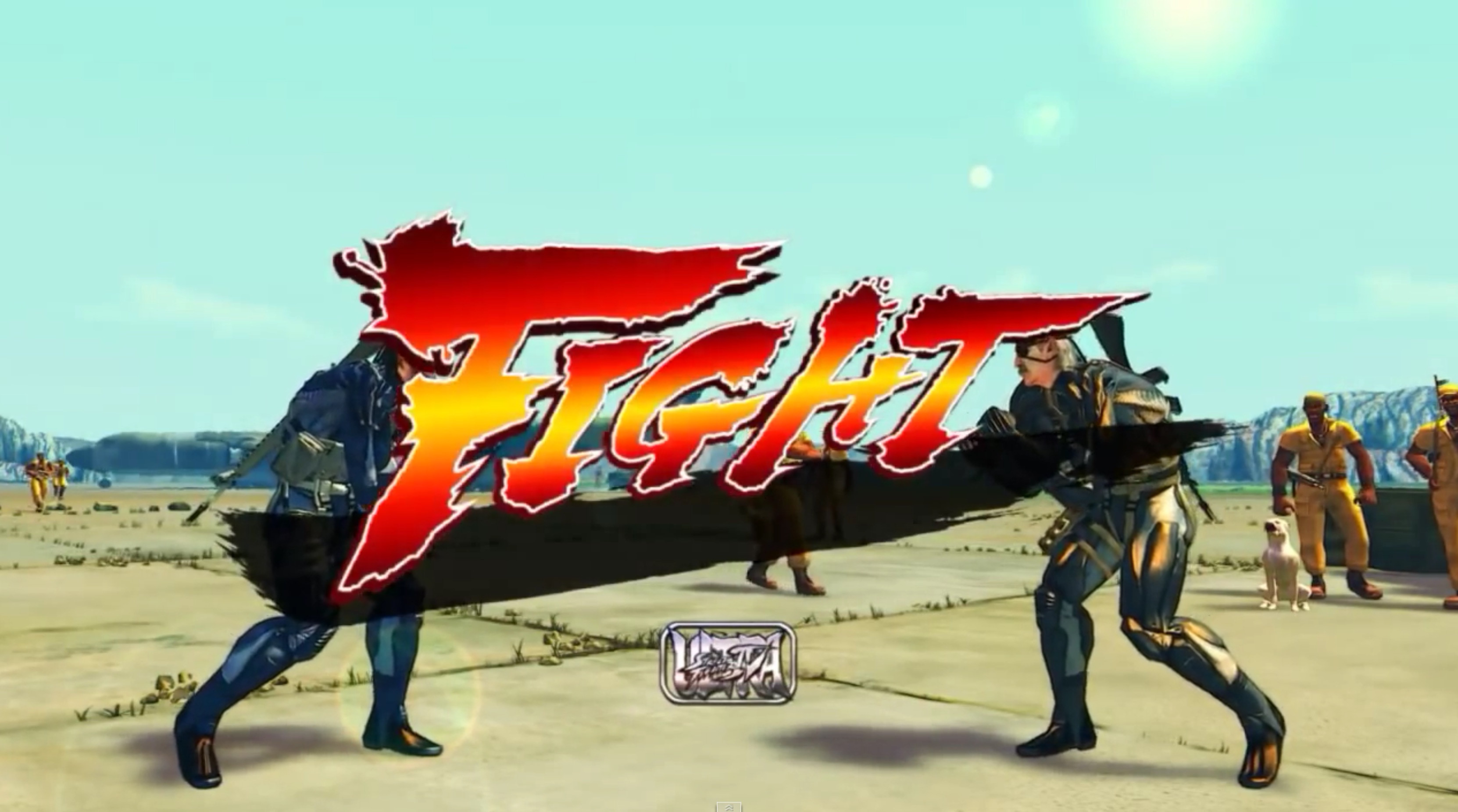 Metal Gear Solid X Street Fighter