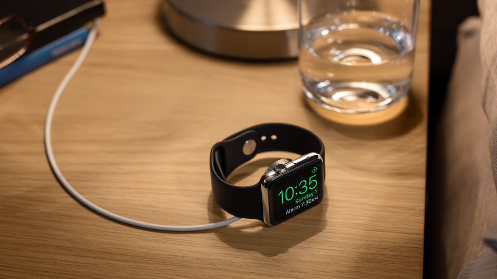 Nightstand mode -  watchOS 2 - -Apple Watch - WWDC 2015