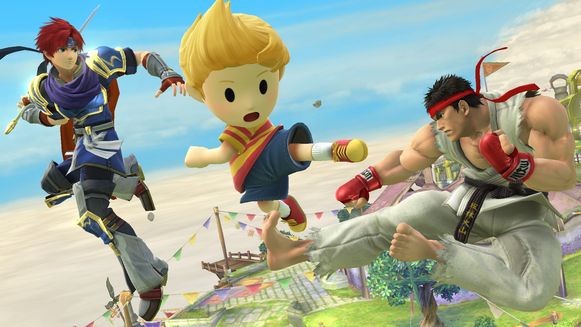 WiiU - Super Smash Bros -Lucas Ryu Roy