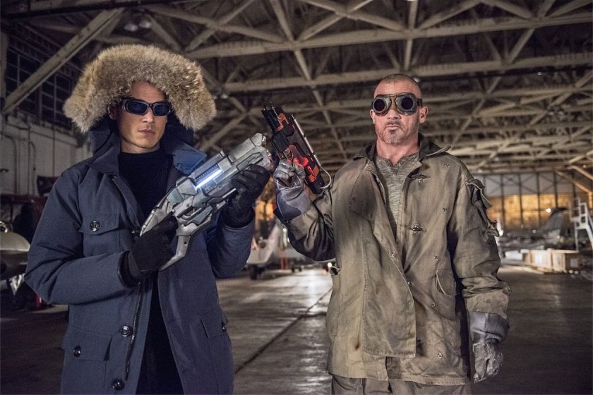 captain cold and hot wave