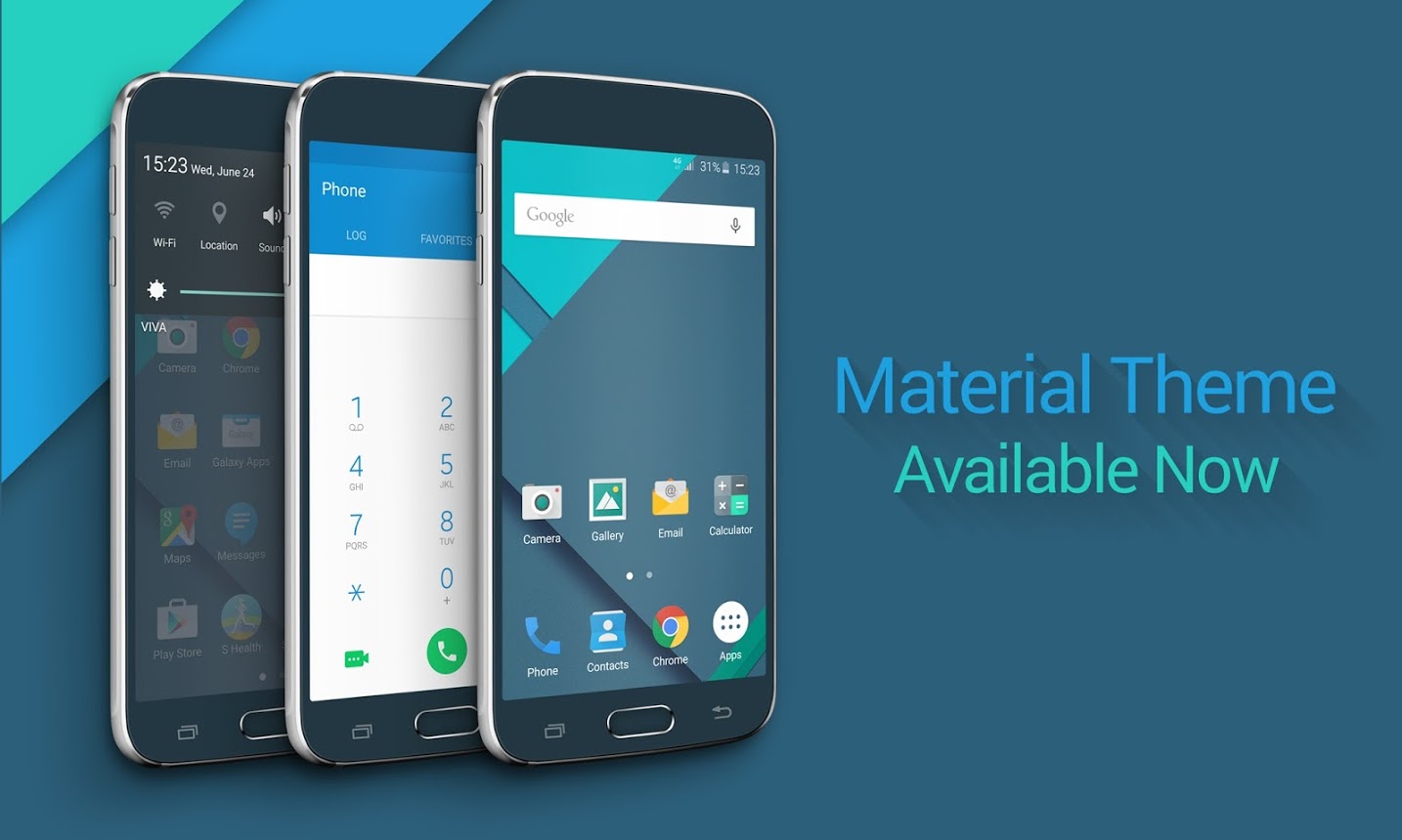 Samsung Galaxy s6 - Material Theme