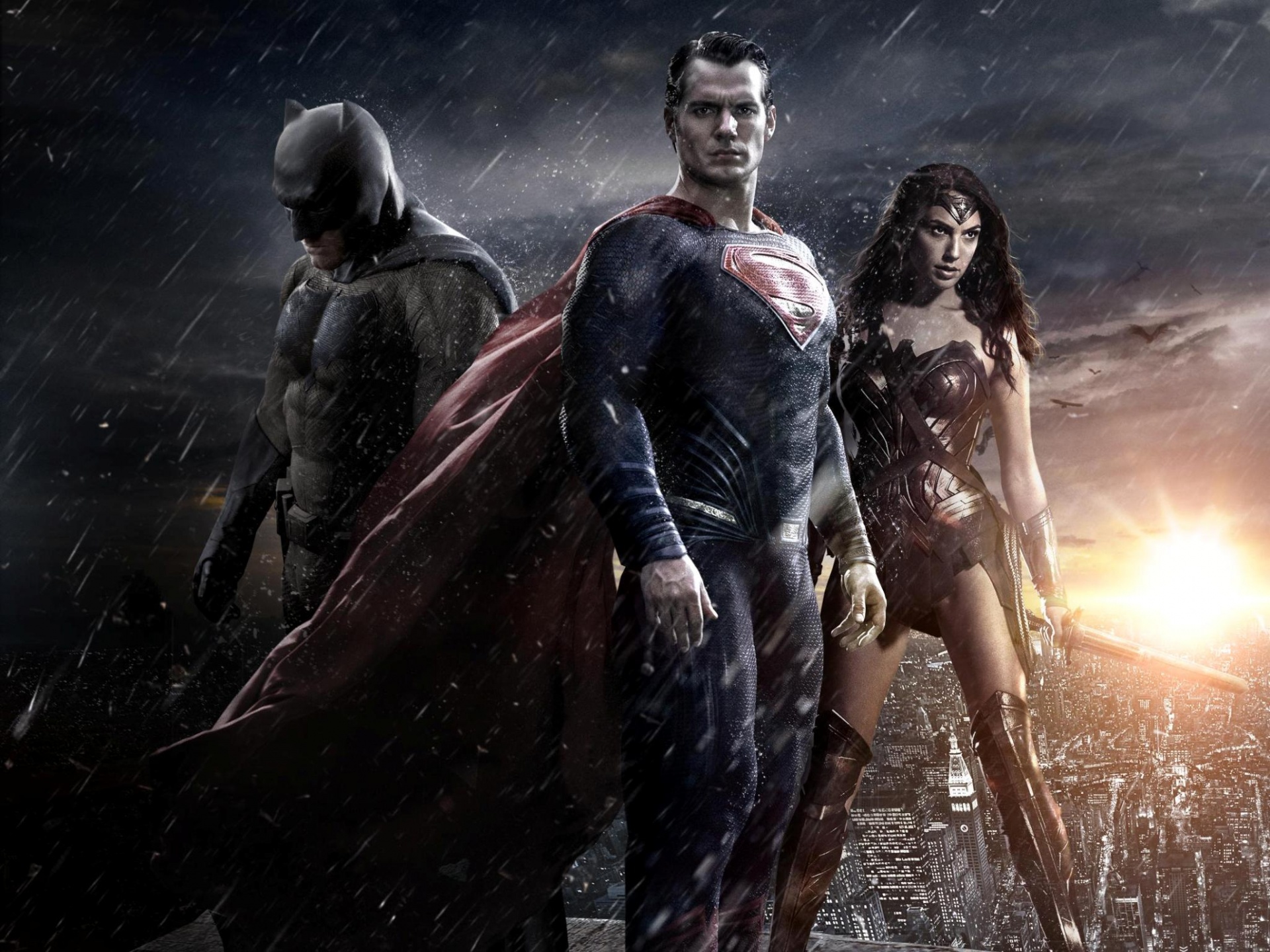 Batman v Superman - Comic Con Cover