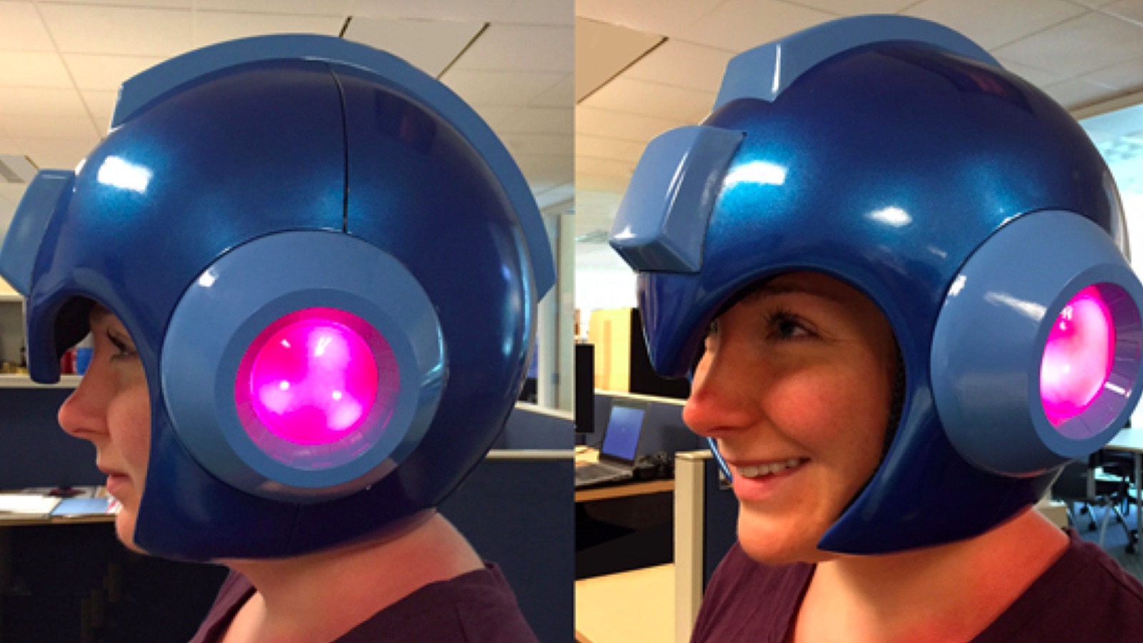 Casque Mega Man taille reelle - Capcom