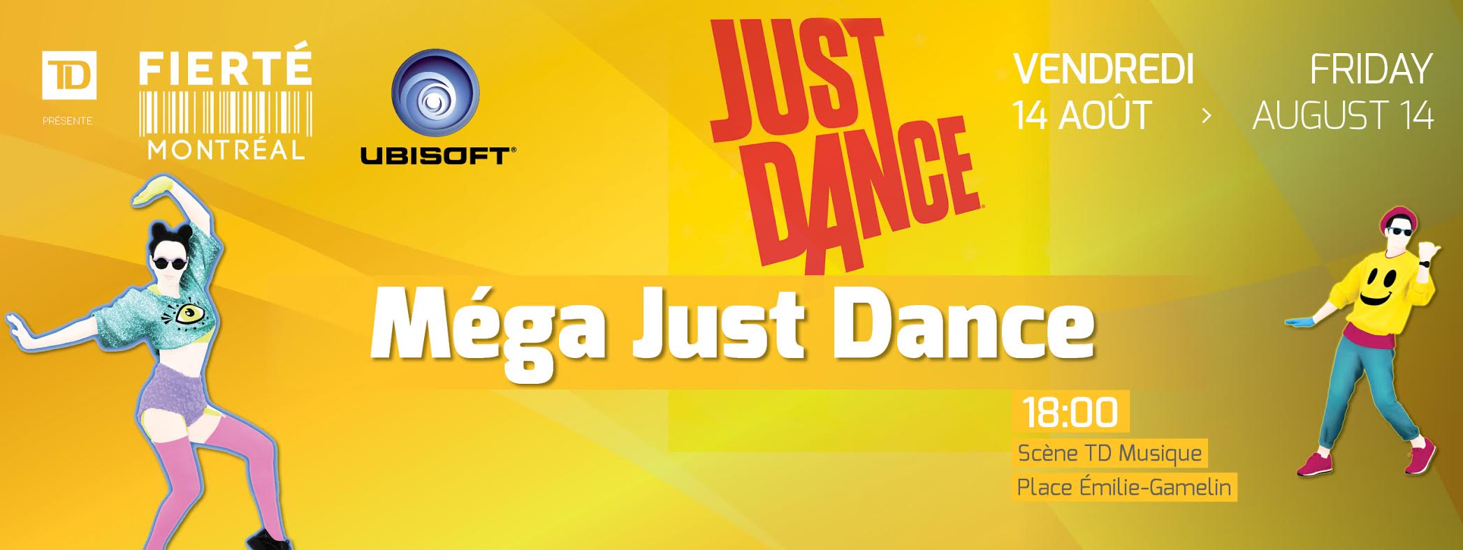 Fierte Montreal - Ubisoft - Mega Just Dance 2015