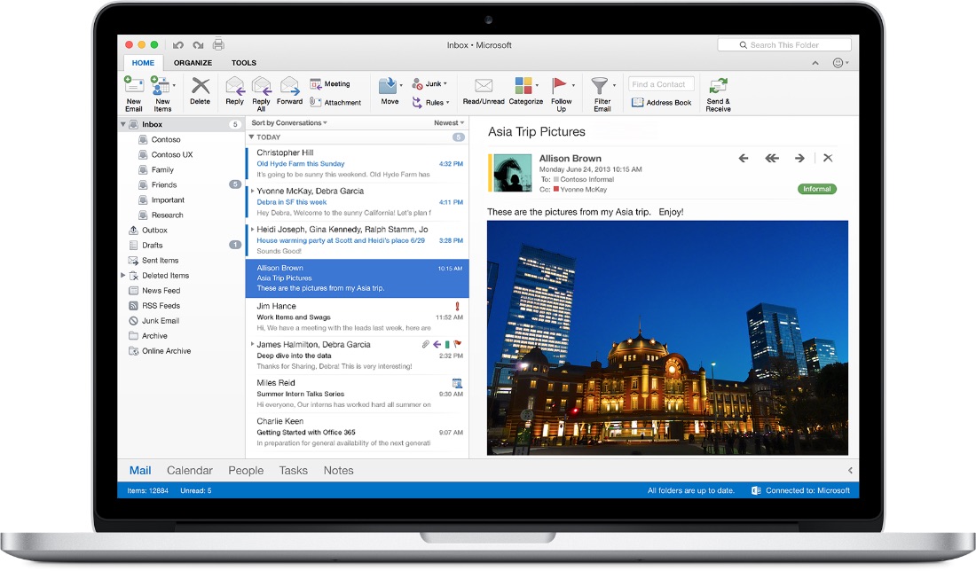 Office 2016 for Mac - Outlook